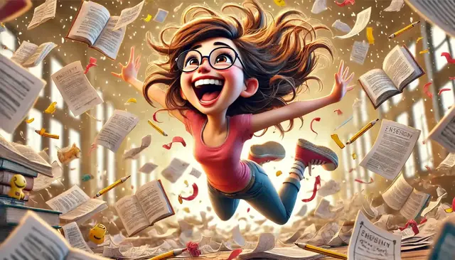 Ilustracja do wpisu o nauce angielskiego z ChatGPT